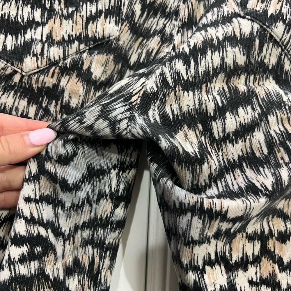 Club Monaco Multicolor Printed Skinny Pants Size 6 US - Picture 7 of 7